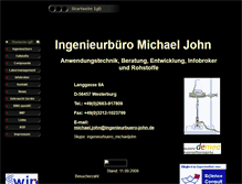 Tablet Screenshot of ingenieurbuero-john.de